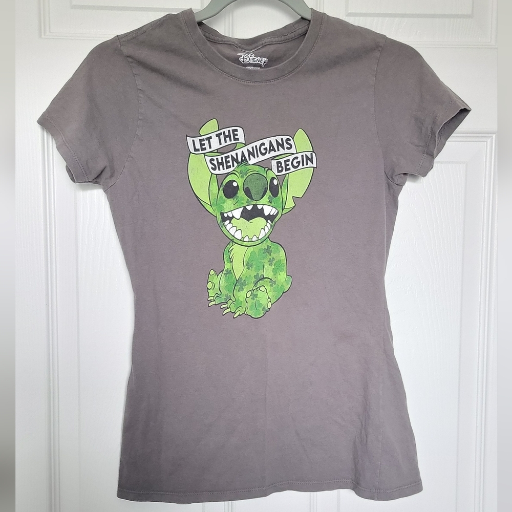Disney Lilo & Stitch St. Patrick's Day T Shirt Size XS